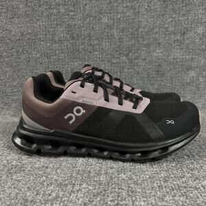 On Cloudrunner Waterproof Shoes Womens Size 8.5 Black Pink Running Sneakers